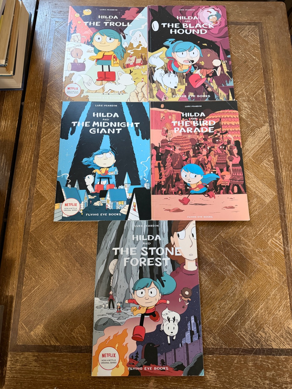 Hilda Graphic Novels by Luke Pearson